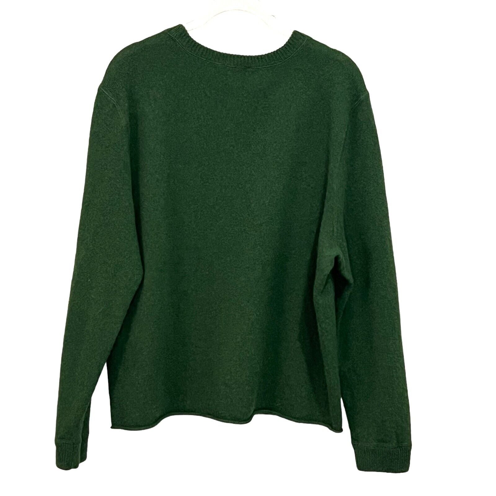 Reformation Green Cashmere Sweater Size Large