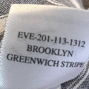 RAILS Grey Brooklyn Greenwich Stripe Linen Sleeveless Jumpsuit Size XS