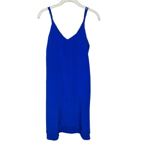 Hunter Bell New York Cobalt Blue Silk Slip Dress Size 4