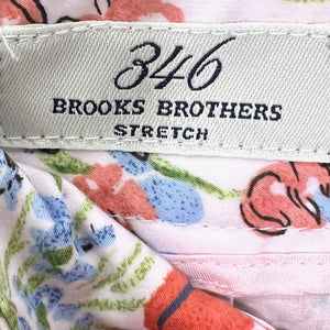 Brooks Brothers Cotton Blend Floral Stretch Capri Pants Size 12