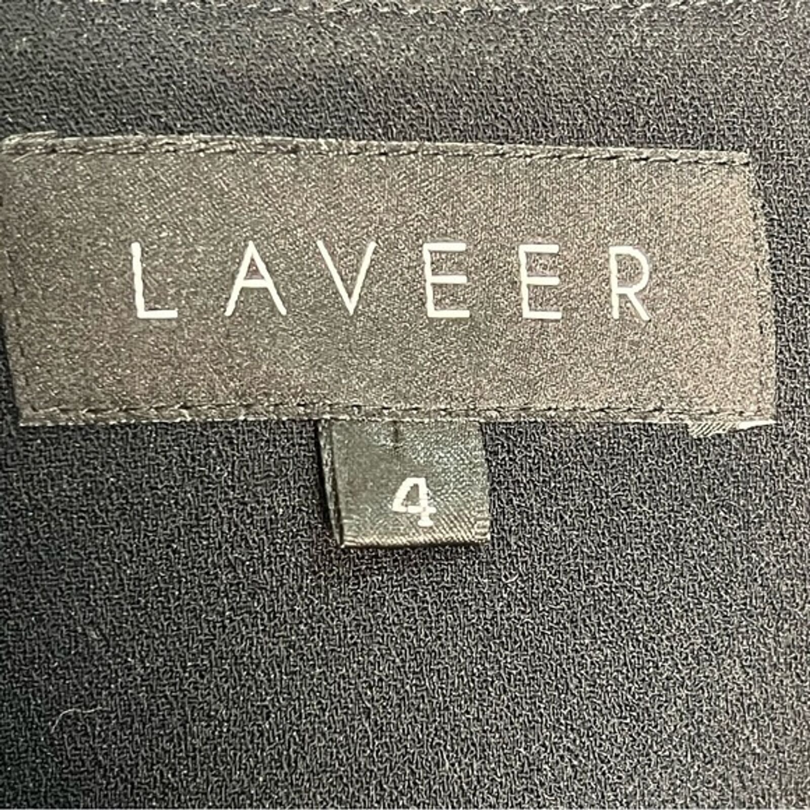 Laveer Kadette Black Double Breasted Blazer Jacket Size 4
