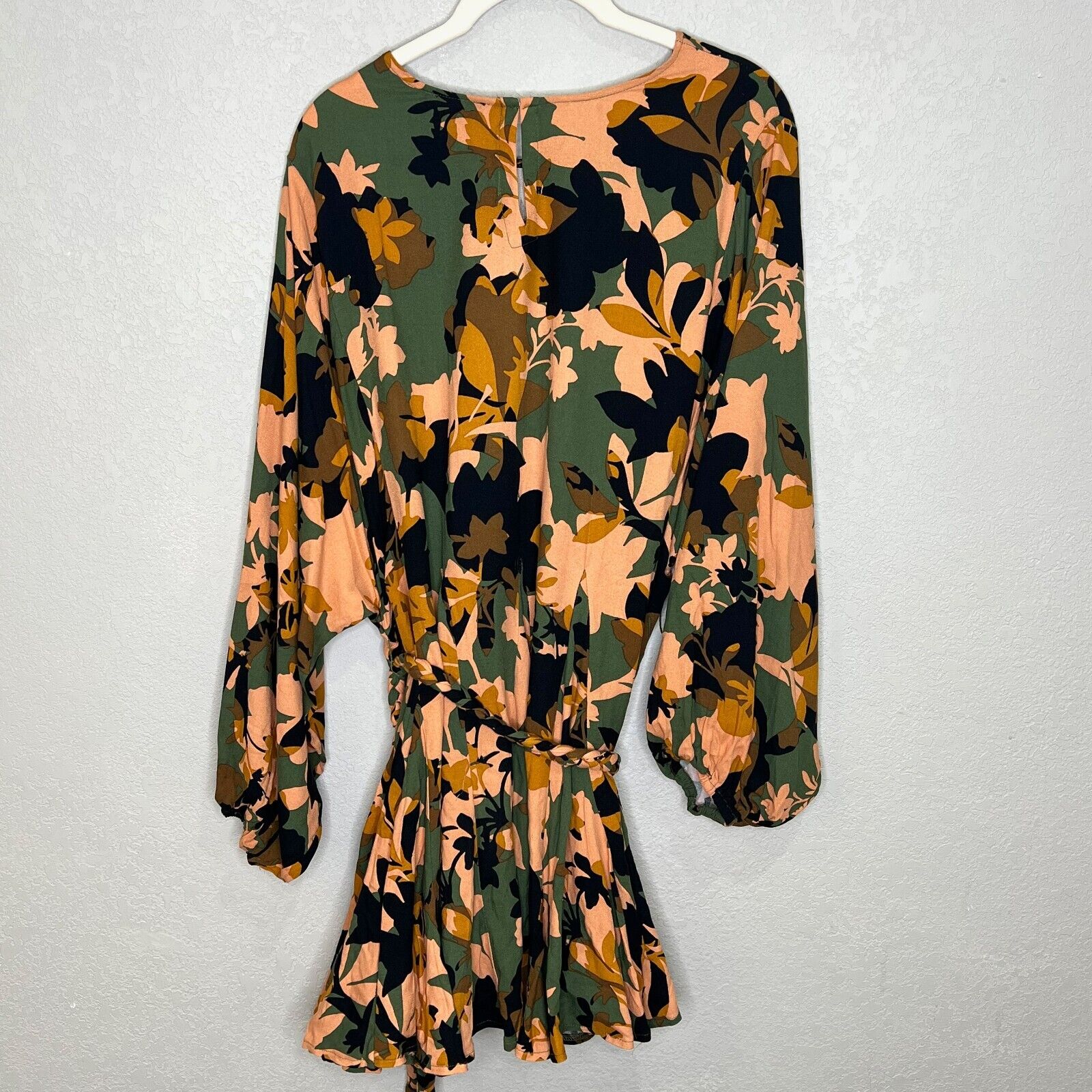Vici Simba Floral Rope Tie Ruffle Dress Size XS / Small
