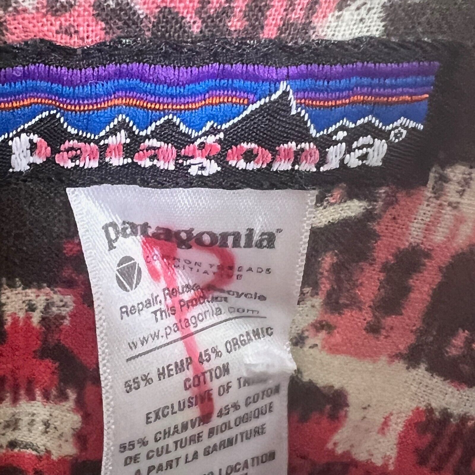 Patagonia Womens Summertime Dress Magnolia Sleeveless Hemp Organic Cotton Size 8