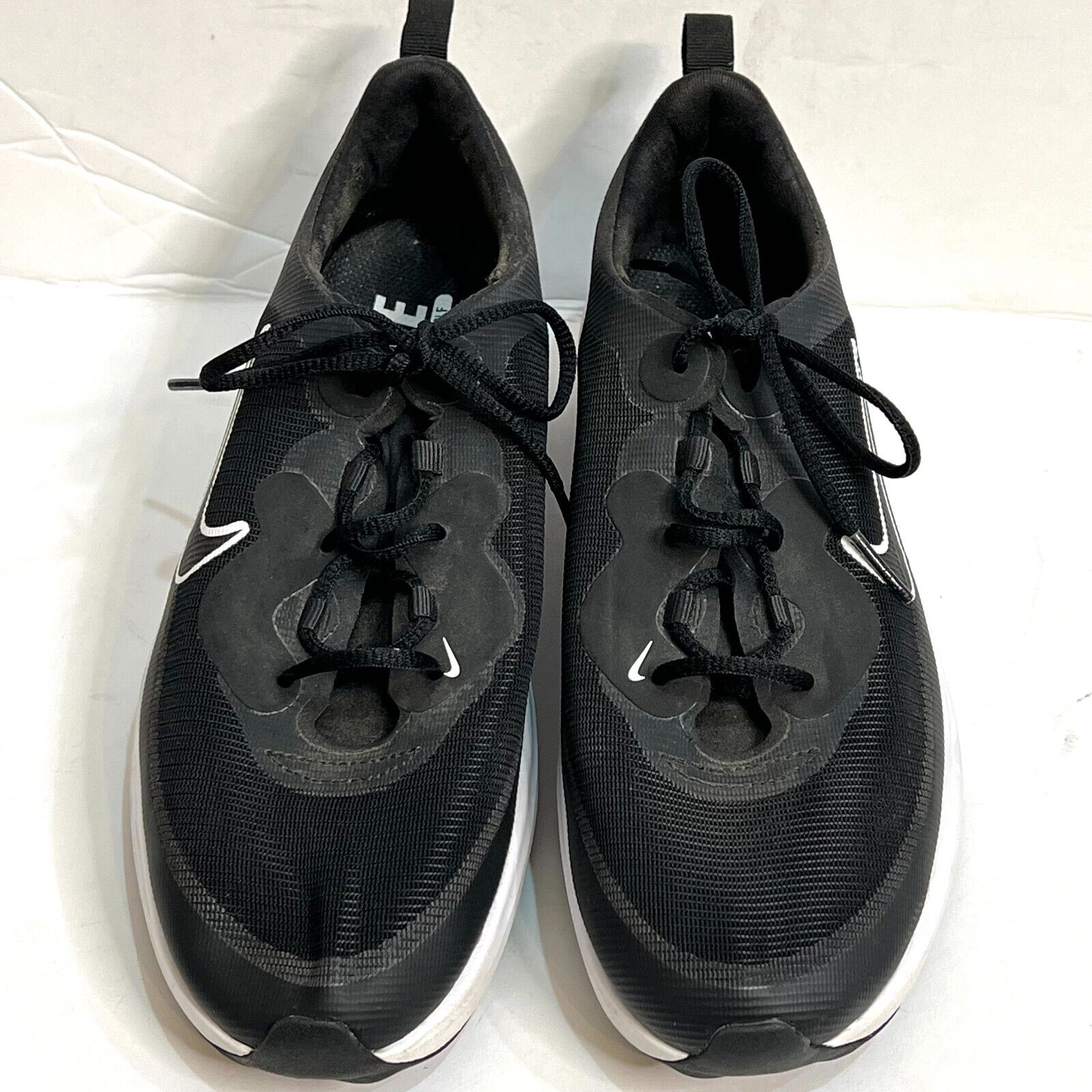 NIKE Womens ACE Summerlite Black White Spikeless Golf Shoes Size 8