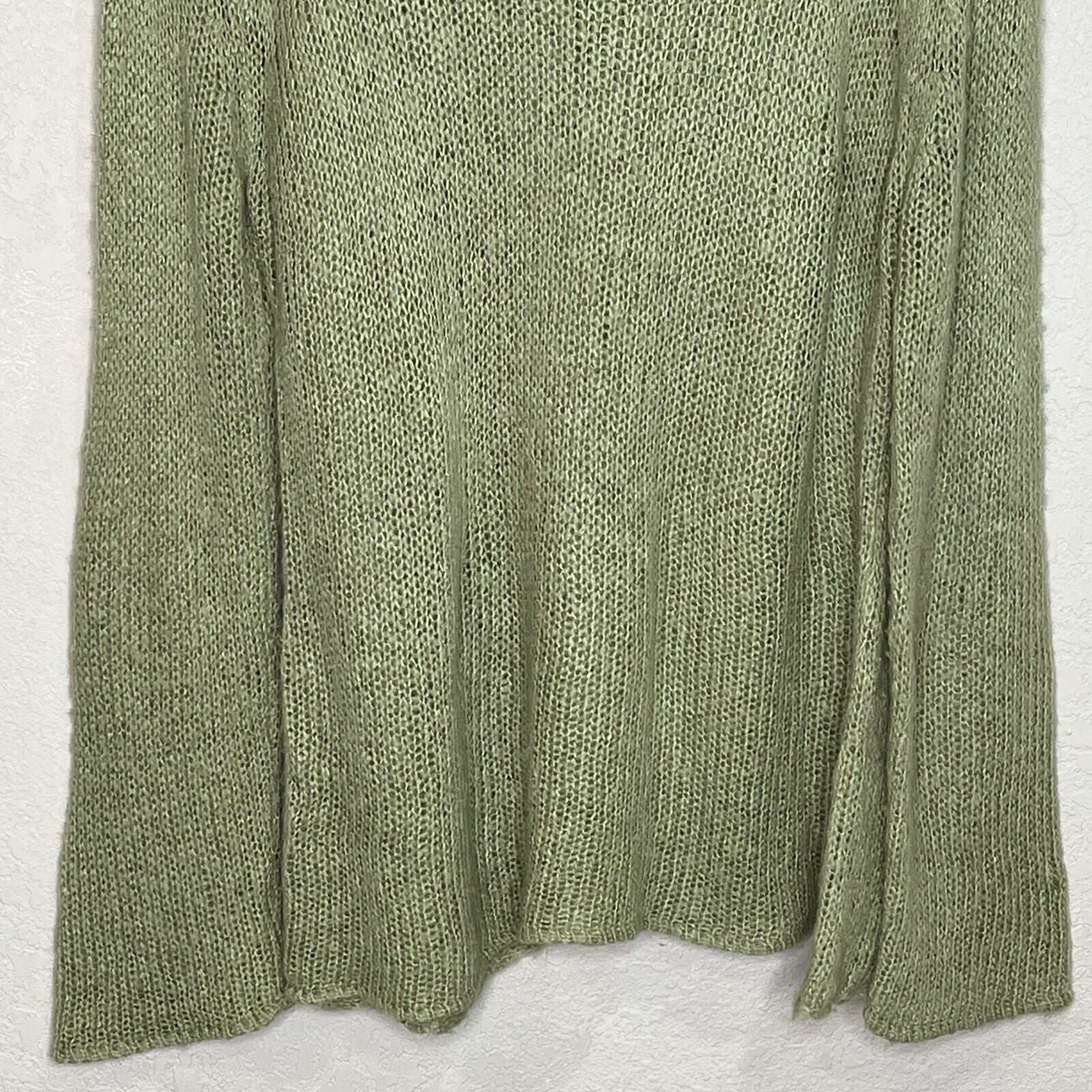 Wooden Ships Green Cowl Neck Sweater Size M / L