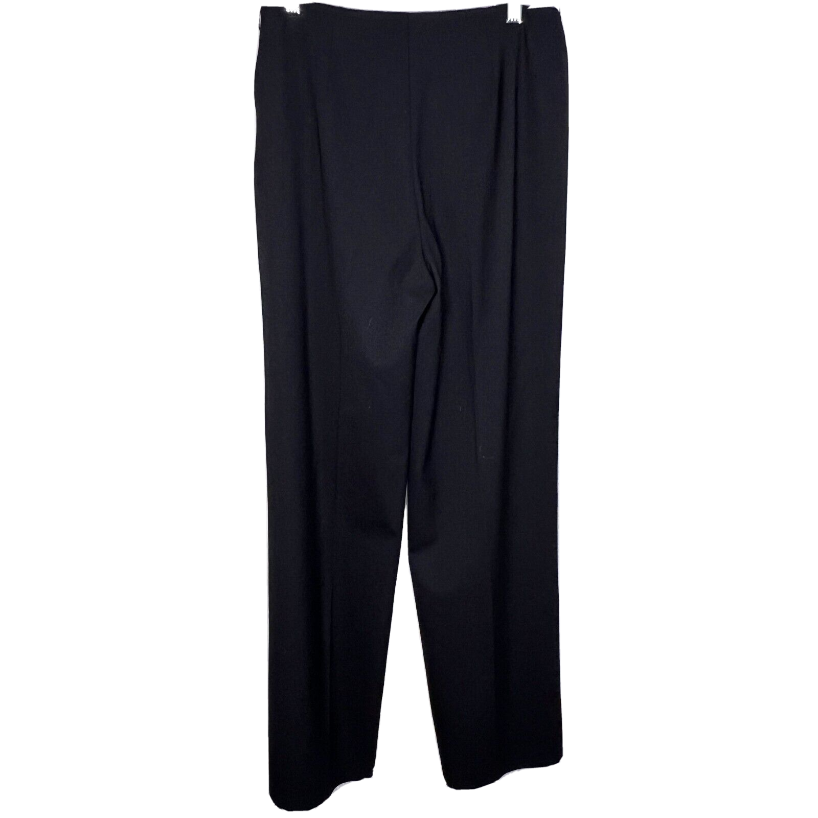 Ralph Lauren Black Label Black Wide Leg Wool Blend Dress Pants 6