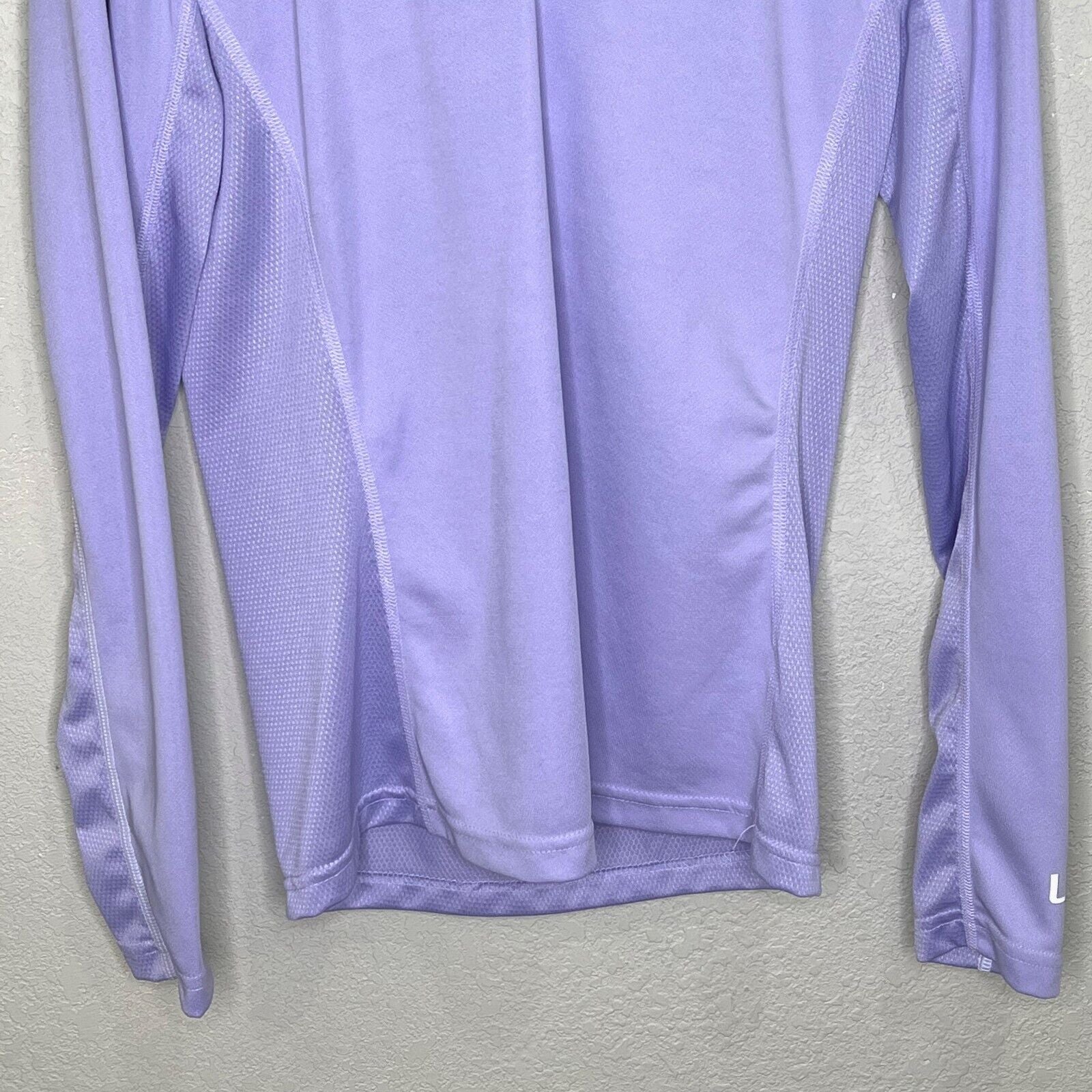 HUK Fishing Women's Icon Lavender Polyester Hoodie Top Size Small