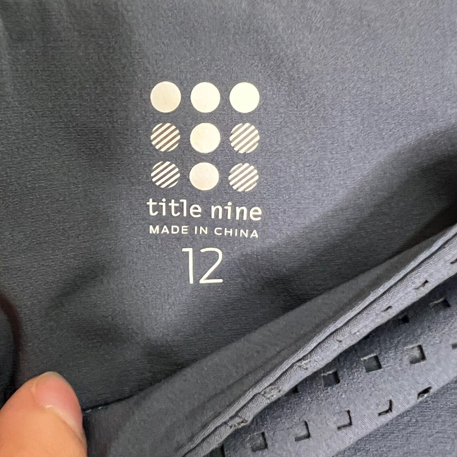 Title Nine Gray Skirt Size 12 NEW $75