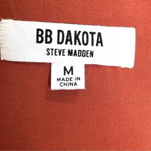 BB Dakota by Steve Madden Maxi Dress Precious Hem in Clay Red Size Medium