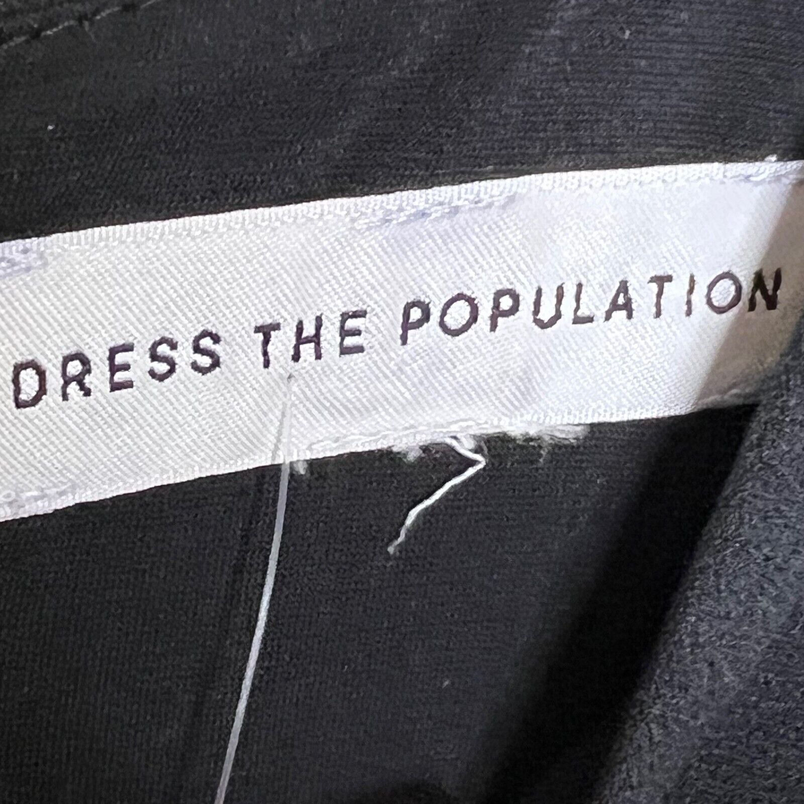Dress The Population Black Cut Out Dress XS
