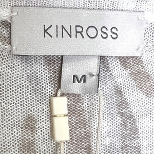Kinross Desert Linen Pullover Top in Fossil Size Medium NEW