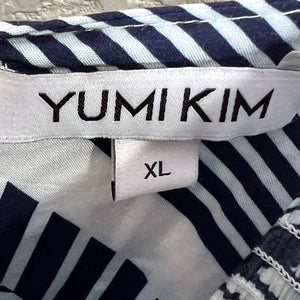 Yumi Kim Blue White Pretty Women Perfect Dress Size L/XL