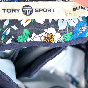 Tory Burch Multicolor Floral Elastic Waist Mid Rise Mini Skort Size Medium