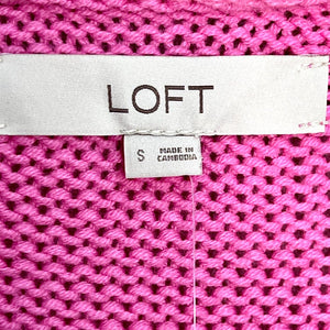 Loft Pink Grandpa Cardigan Size Small NEW $69.50