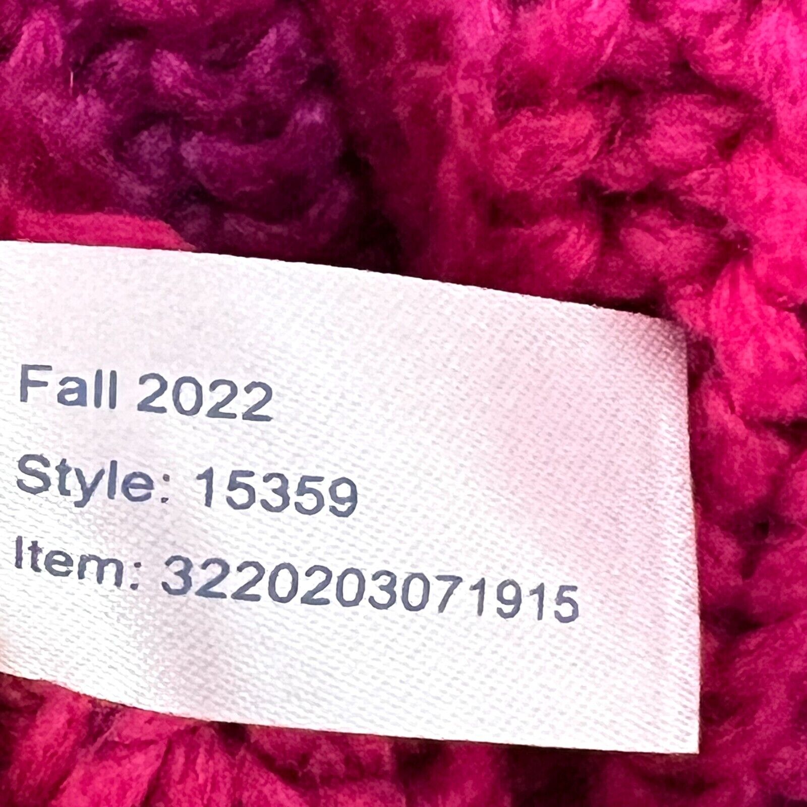 Maine Layer Oversized Crewneck Sweater in Rose Violet Pink Size Small