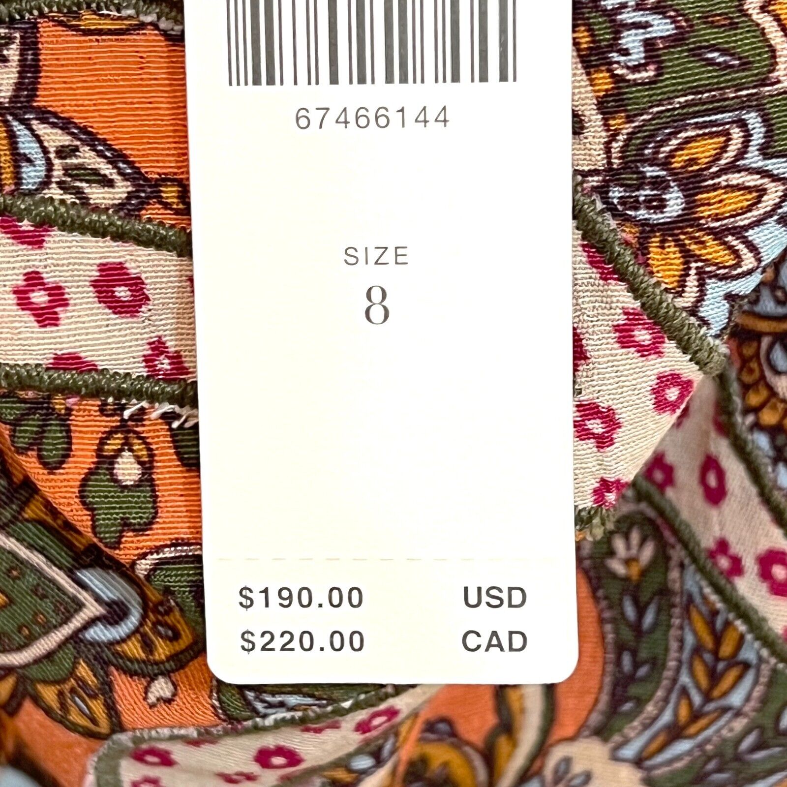 Anthropologie Halter Applique Mini Dress Size 8 NEW $190