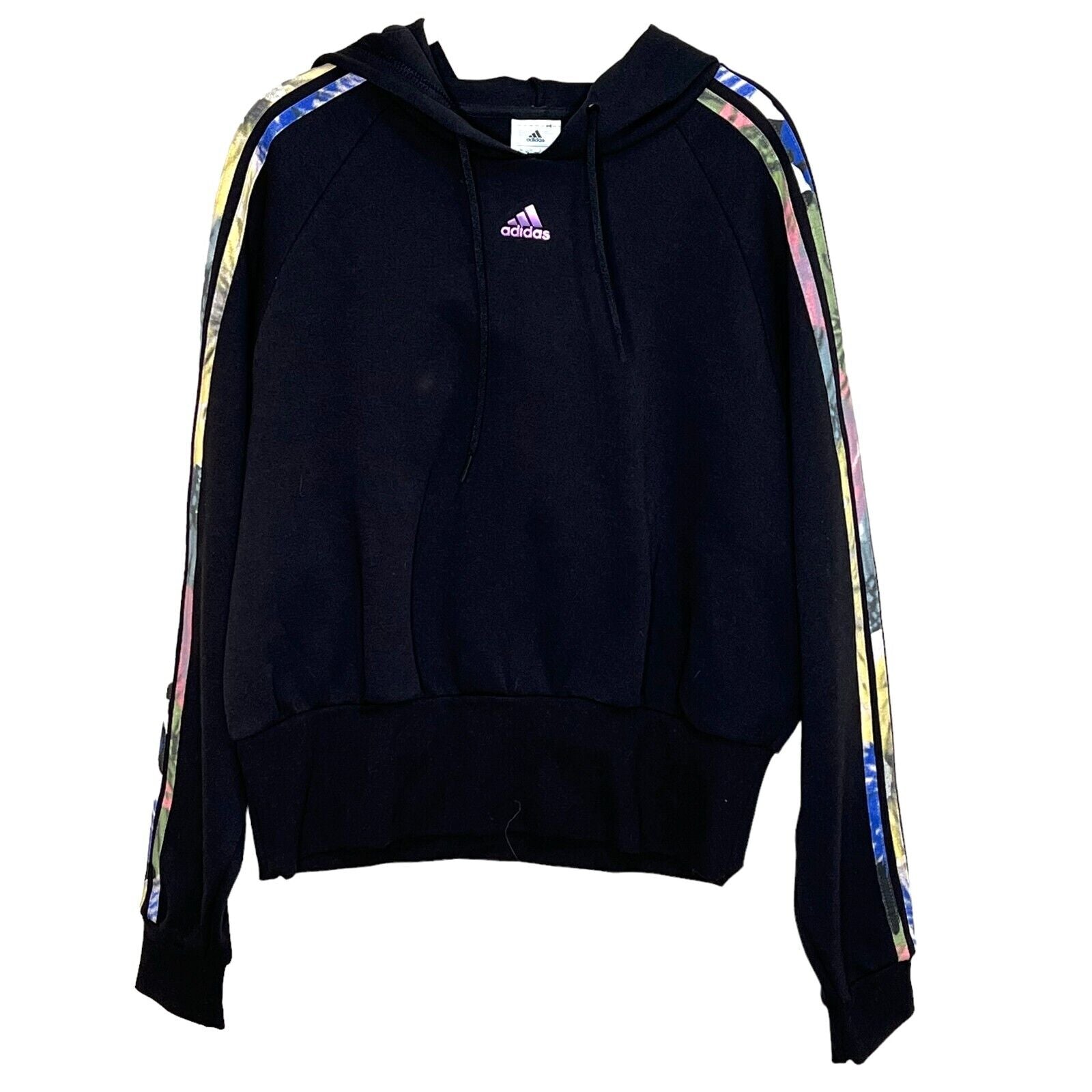 Adidas Women's Multicolor Sport Hoodie Sweatshirt Size Medium NEW
